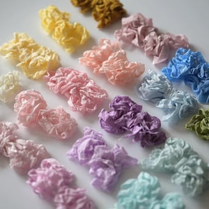 2 meters 10mm Vintage Ribbons - 22 Colours for Doll Outfits DIY Making Craft Basic Supplies
