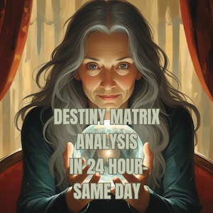 Personal Destiny Matrix Reading | Numerology Life Path & Soul Code Report | Energy Chart Analysis Within 24 Hours