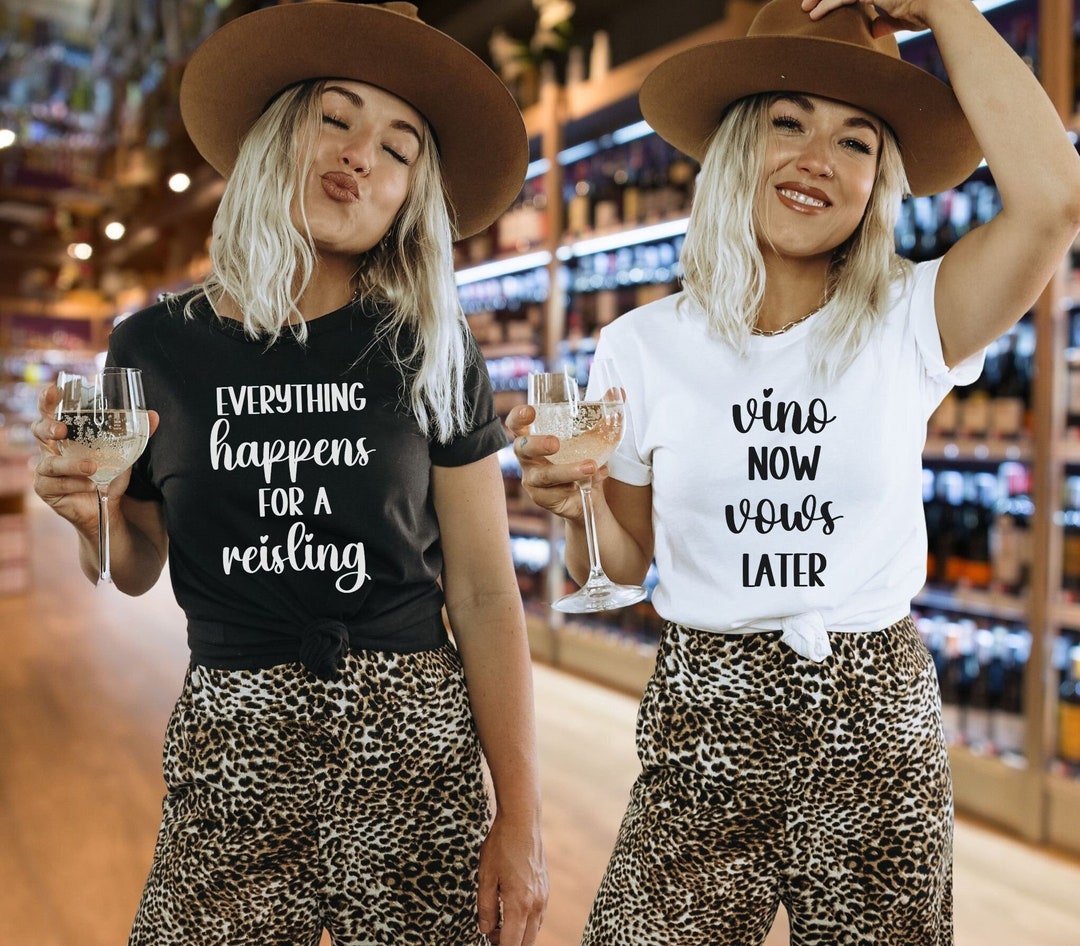 Wine Bachelorette Party Shirts Winery Bach Group Wine Puns Etsy