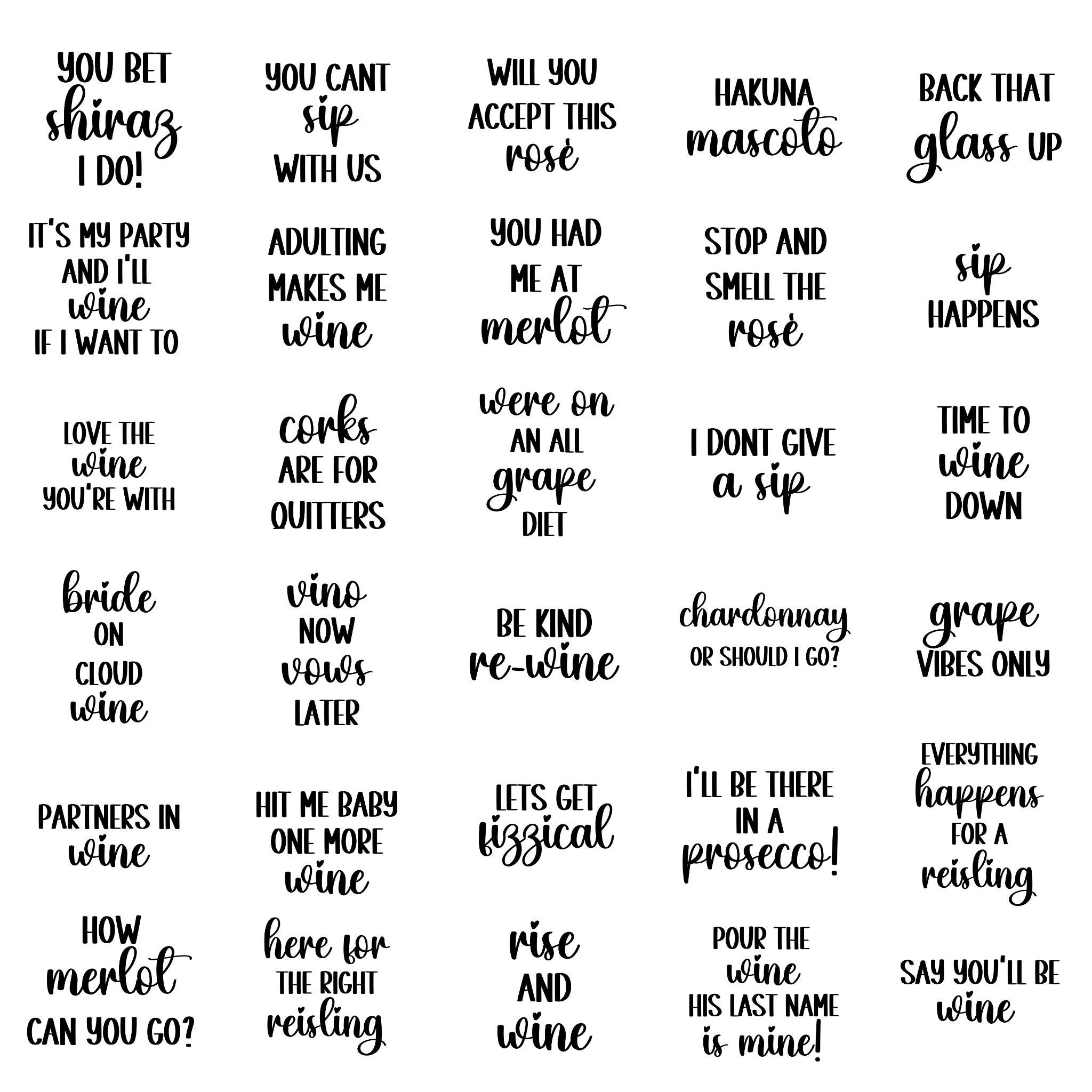 Wine Bachelorette Party Shirts Winery Bach Group Wine Puns Etsy