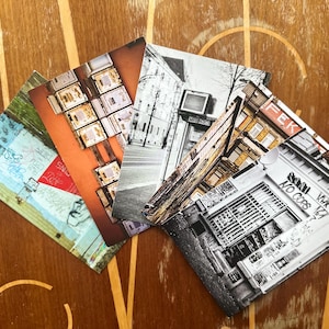 Postkarte, Grußkarte, Collage, Streetart, Lipsia, Alte Sternburg Brauerei "Art Not War"