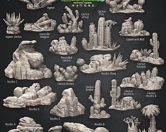 STL del terreno de Frostlands 3D - Conjunto básico