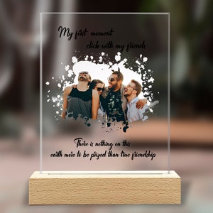 Engraved Acrylic Block Puzzle (Small) Gift for Father's Day