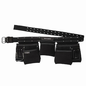 Tool Apron Multiple Pockets Tool Belt Nail Hammer Loop Pouch