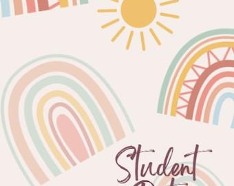 Student Data Collection Journal