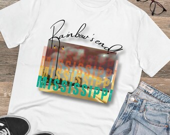 Mississippi Regenbogens Ende! - Shadow - Organic Creator T-shirt - Unisex