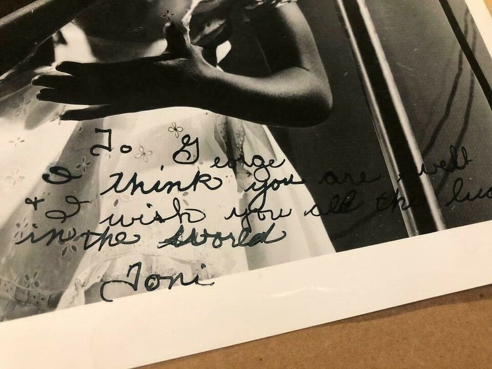 Toni Harper Extremely Rare Early Autographed 8/10 40s Black Child Star ...