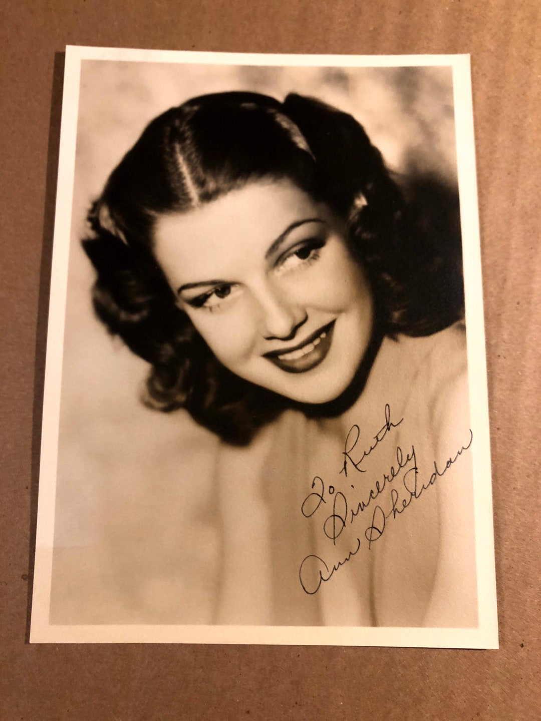 RARE PHOTO 21/27 CM autographe Brigitte Bardot dédicace signée Actrice BB Delon EUR 120,00