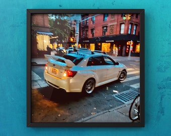 Plakat z motywem samochodu Subaru WRX jdm, modny wydruk ścienny *POBIERANIE CYFROWE*