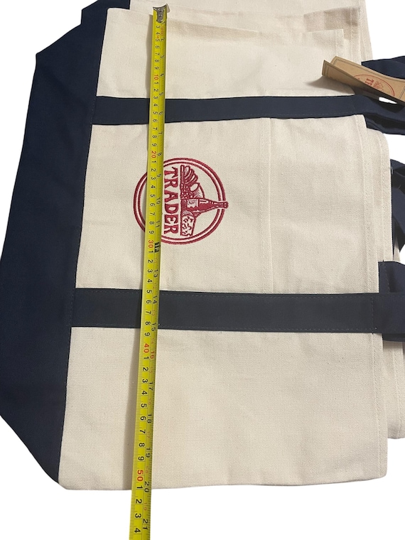 TRADER JOE’S Canvas Grocery Bag Size M New w/ tags - image 8