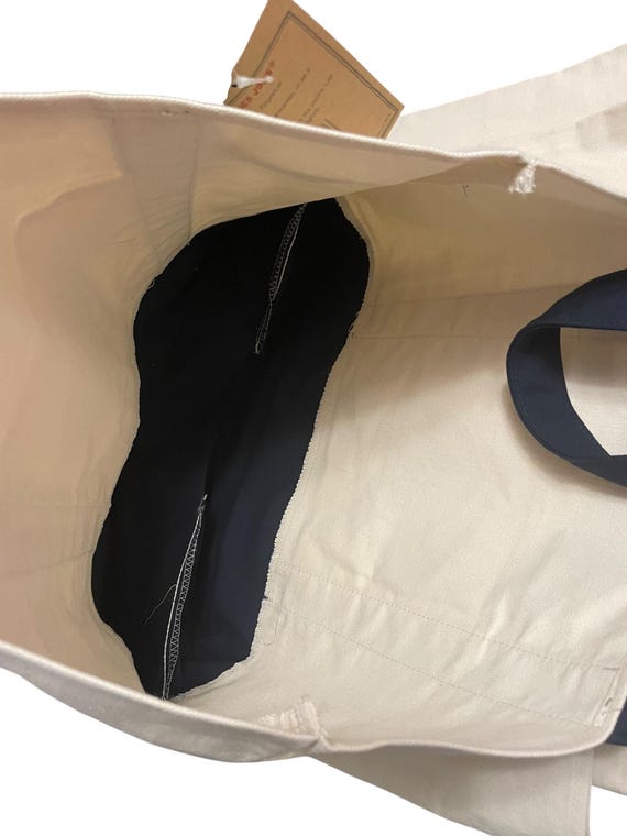 TRADER JOE’S Canvas Grocery Bag Size M New w/ tags - image 5
