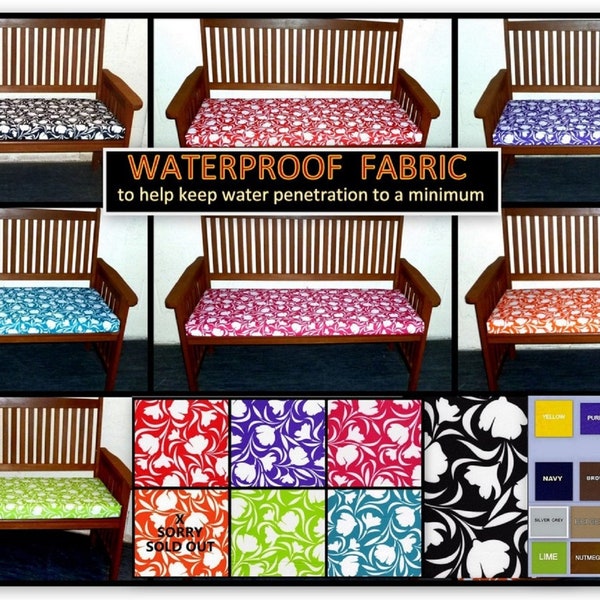 Bench Cushion Etsy UK