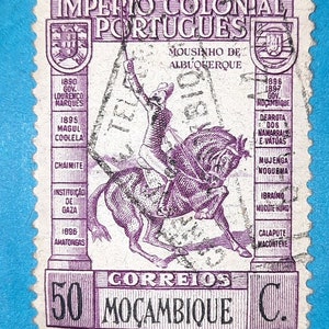 Mozambique Stamp 1850 - Futuristic cars