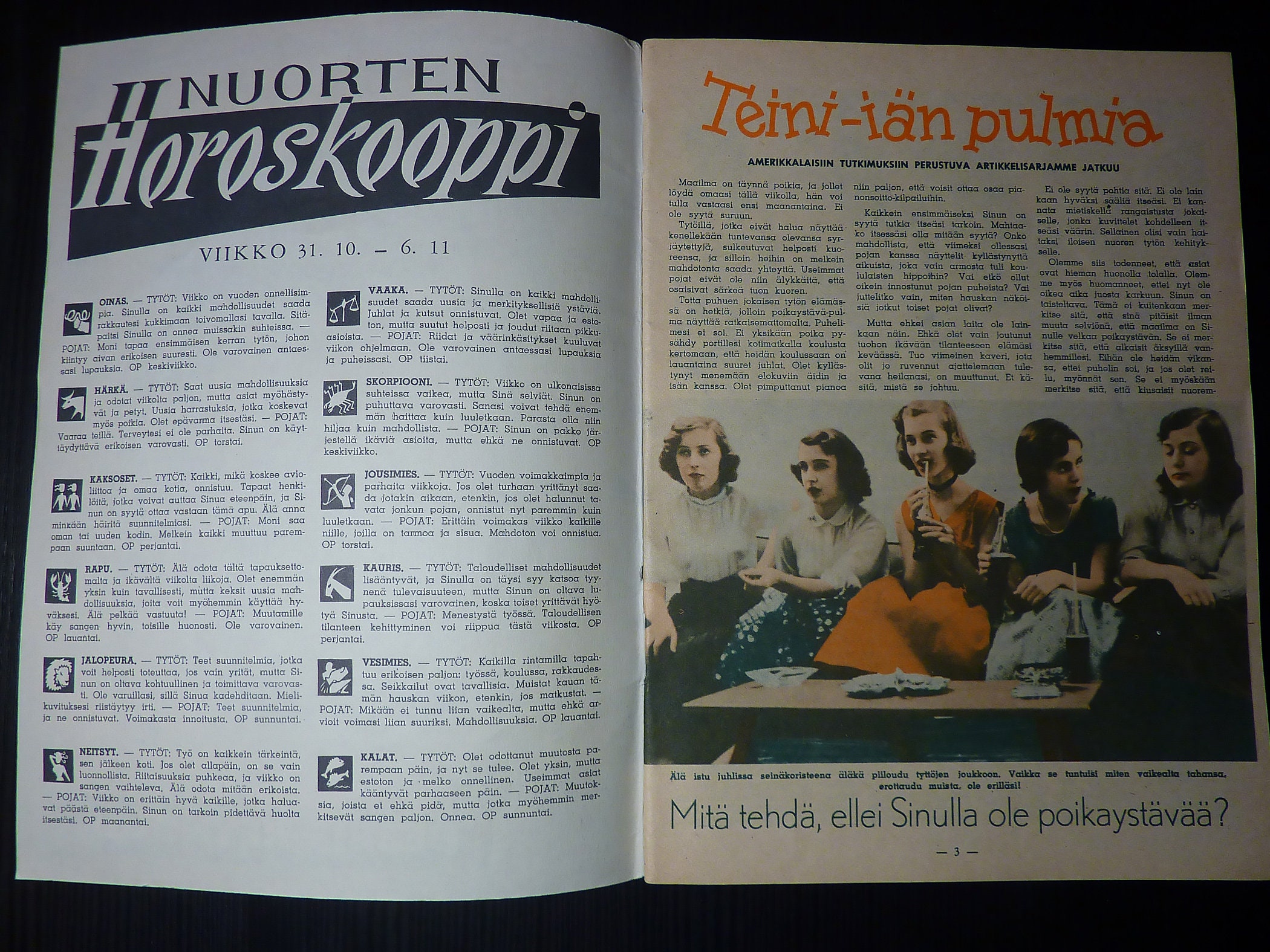 Finnish 1959 Ajan Sävel Magazine With Debbie Reynolds Cover - Etsy Australia