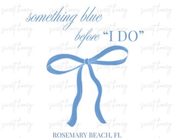 Something Blue Before I Do Canva PNG | Bachelorette Party Sublimation | Bridal Shower Digital png | Bride Wedding Clipart | Cute Blue Design