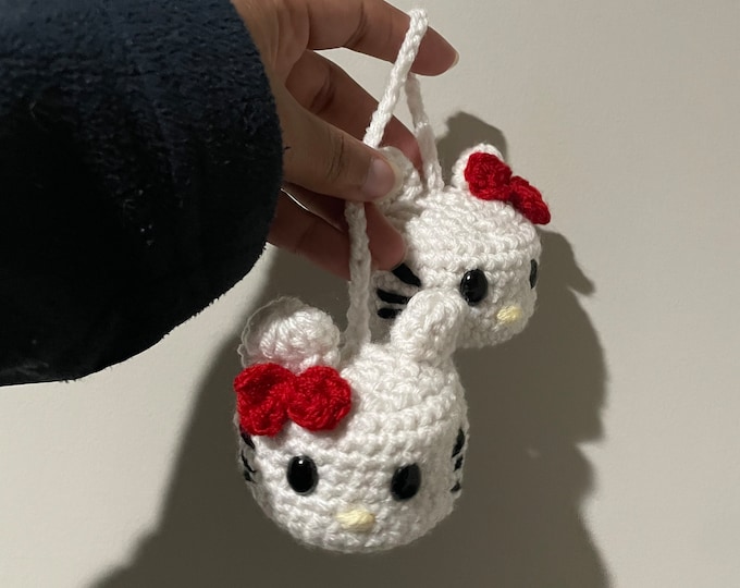 Featured listing image: Hello Kitty Car Mirror Hanging