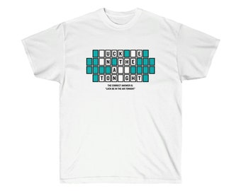 Luck Be in the Air Tonight - Wheel of Fortune - Unisex Ultra Cotton Tee