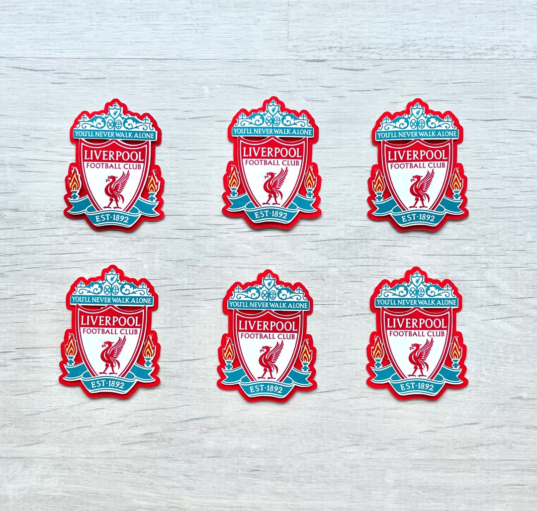 Liverpool Cupcake Toppers Etsy