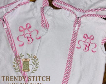 Embroidered, Personalized Swim Coverup