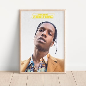 ASAP Rocky Poster I Asap Rocky Album Poster gift I Asap Rocky Testing Poster I  Asap Rocky Album Poster Print Wall Art I DIGITAL PRINT