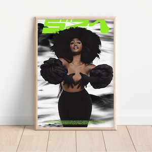 SZA Poster I SZA Album Poster I SZA SoS Poster I Sza Ctrl Album Poster Print Wall Art I Digital Print