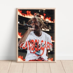 Playboi Carti Poster I Playboi Carti Album Poster Druck Wandkunst I Playboi Carti Whole Lotta Red Poster I Wandkunst I DIGITALDRUCK