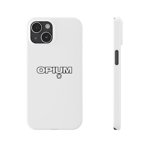 Playboi Carti SOY MÚSICA Funda para iPhone / Playboi Carti Whole Lotta Red Album Funda para iPhone / Playboi Carti Opium Merchandise / Funda delgada para iPhone