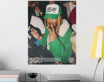 Future Poster I Future Poster Print Wall Art I Future Album Wall Art Poster Gift | Future Print Poster I Wall Art I Matte Vertical Posters