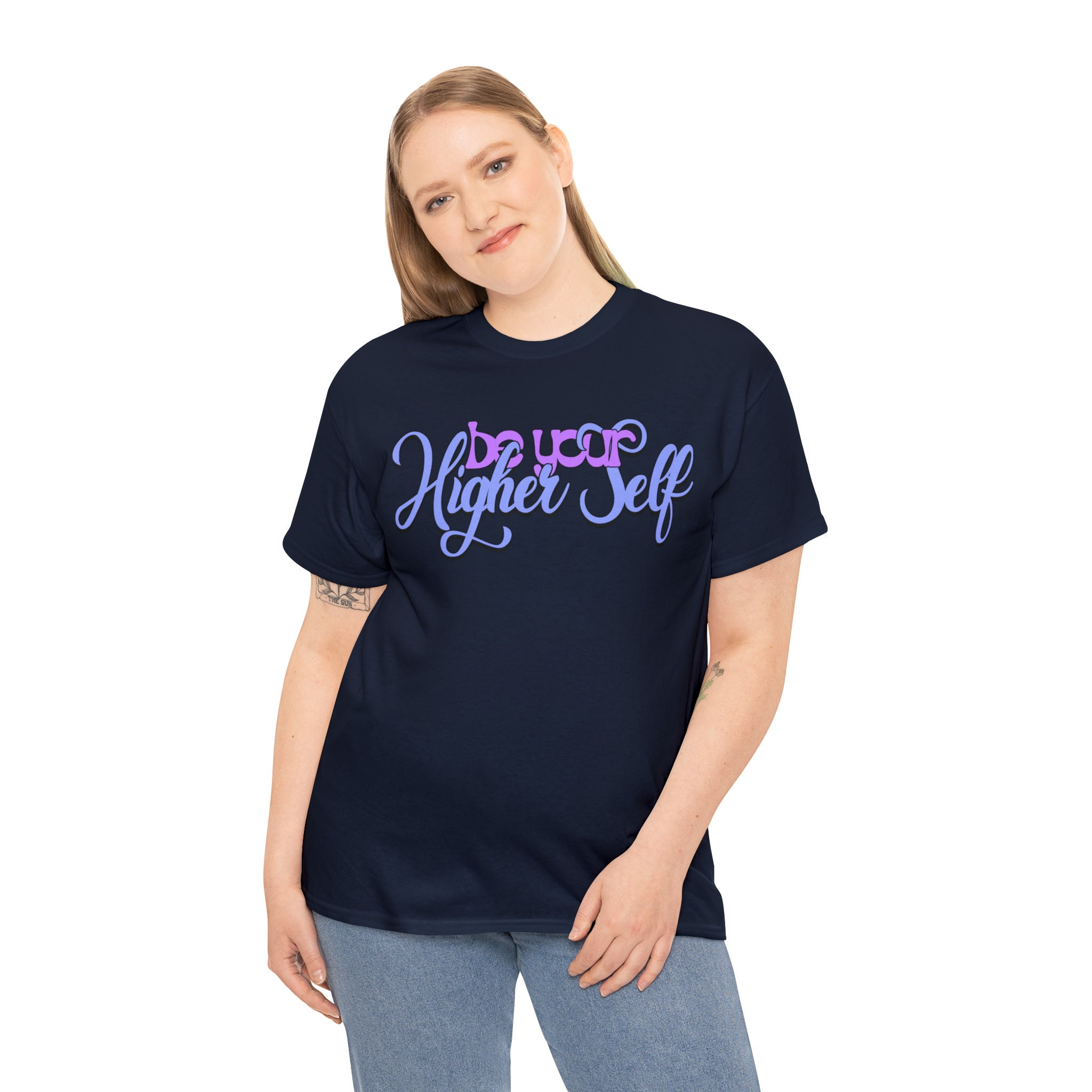 【IFYOUWANT】HIGHEST SELF T-shirt Be Your Highest Self T-shirt |positive Energy T-shirt