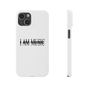 Playboi Carti SOY MÚSICA Funda para iPhone / Playboi Carti Whole Lotta Red Album Funda para iPhone / Playboi Carti Fan Merchandise / Funda delgada para iPhone