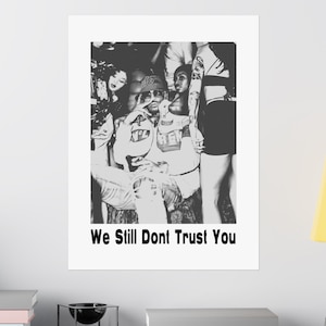 Future Poster | Future We Dont Trust You Poster | Future We Still Dont Trust You Album | Future Wall Art | Matte Vertical Posters