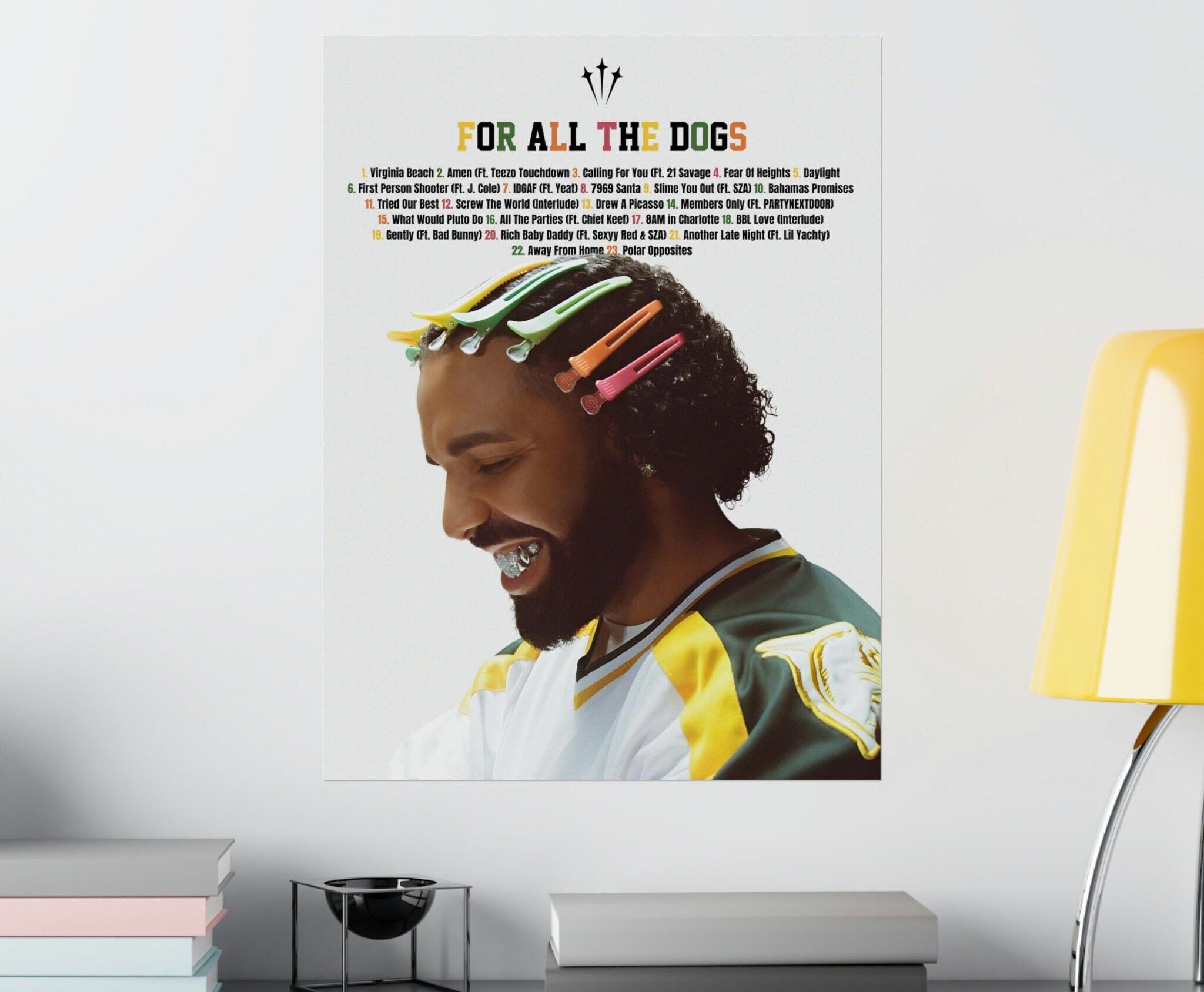 Drake Poster I Drake for All the Dogs Album Wallpaper I