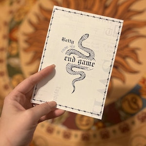 Reputation Themed Itinerary • Reputation Themed Bachlorette Party Invitation