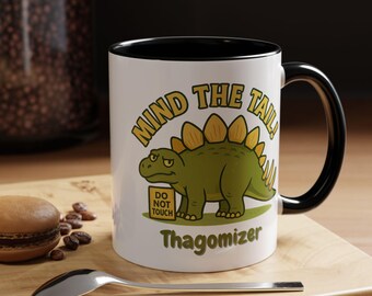 Thagomizer Dinosaurier Kaffeebecher - Lustige Stegosaurus Schwanz Scherz Geschenktasse