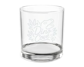 Dino Cove Engraved Whiskey Glass | 10.5oz
