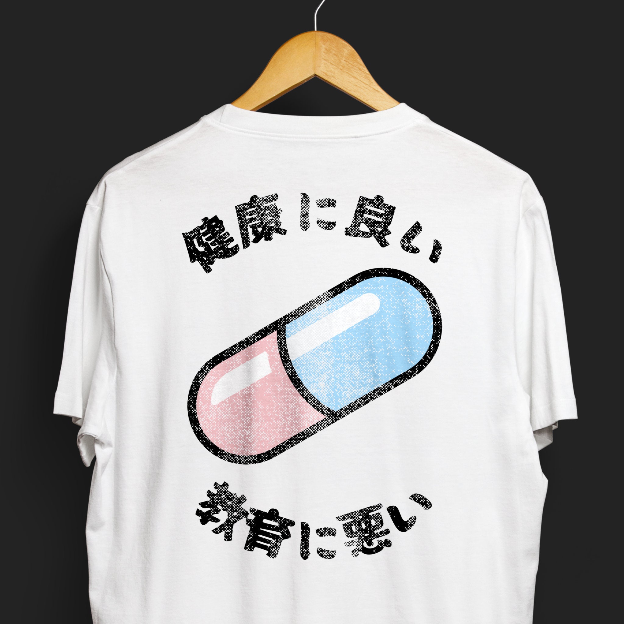 AKIRA Neo Tokyo Capsule Pill Hard Enamel Pin Red Blue Katsuhiro Otomo