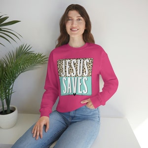 Jésus sauve le sweat, Jésus sauve le pull, Jésus sauve, sweat chrétien, pull chrétien, sweat foi, pull foi, foi