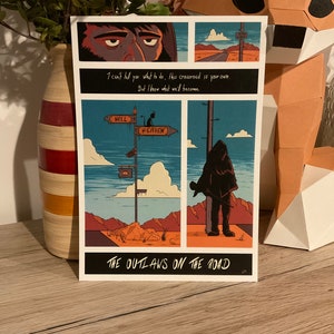 ILLUSTRATION - Lyrics Card - In Flames : The End
