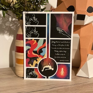 ILLUSTRATION - Lyrics Card - Northlane : Quantum Flux