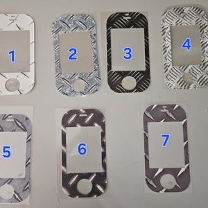 Diamond plate inspired