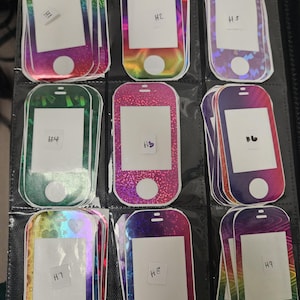 Holographic Metallic Vocera Skins