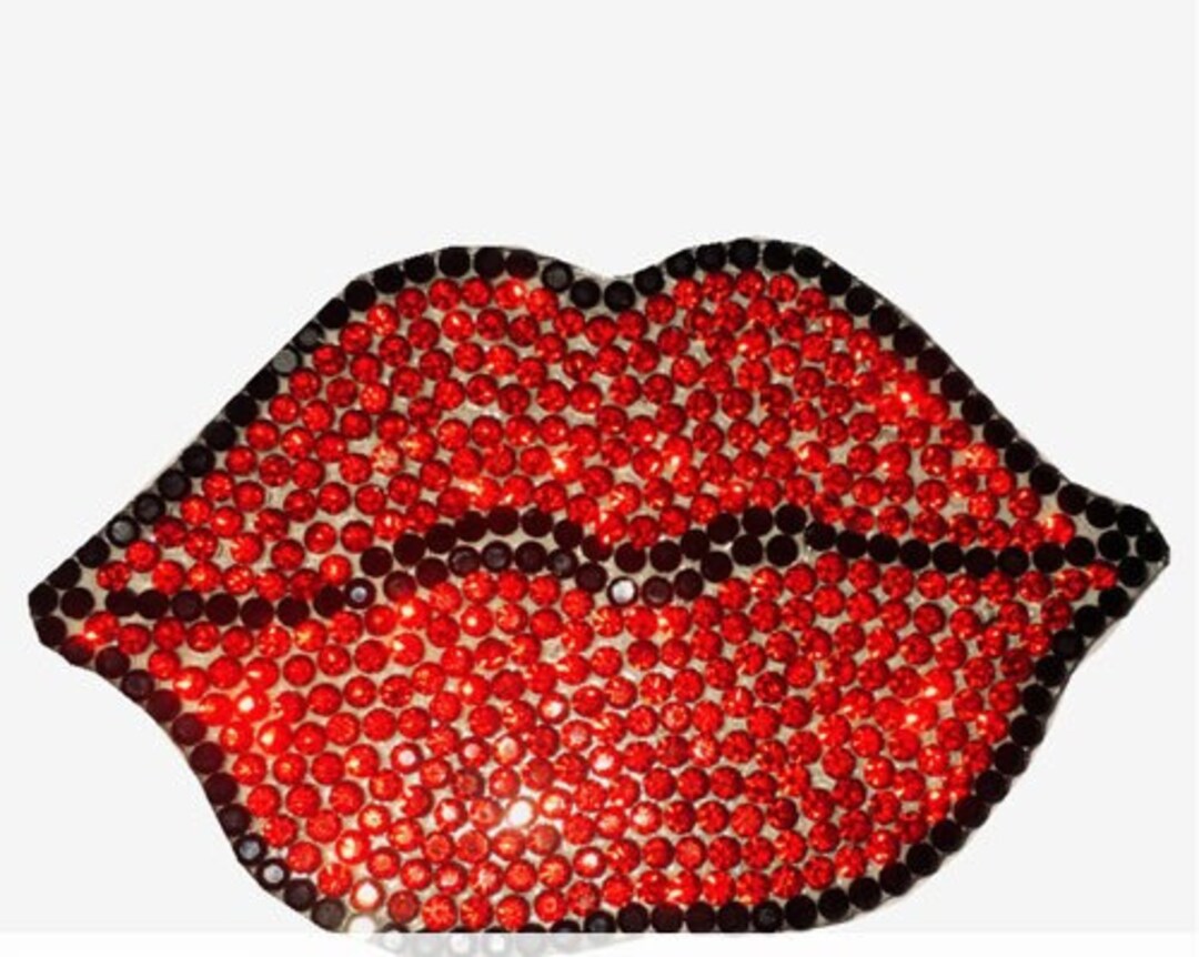 Red Lips Car Decal Etsy