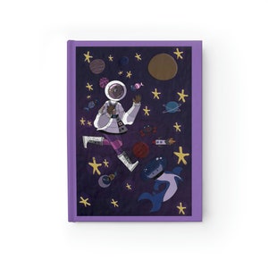 VandMeCo. Exclusive Print &quot;Space Walk&quot; - Blank Journal