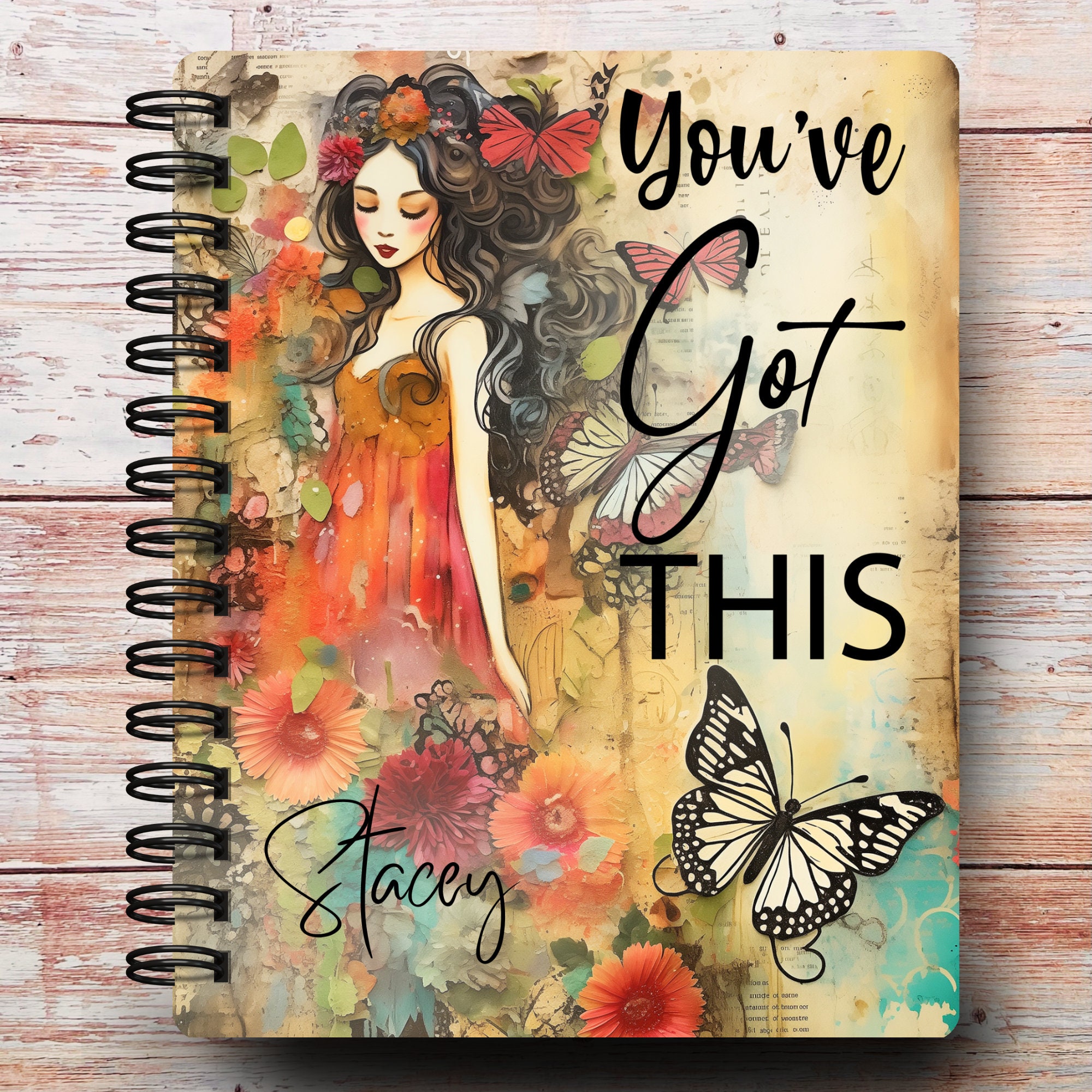 Custom Weekly Planner You've Got This Monthly Goals, Priorities (12 Month)