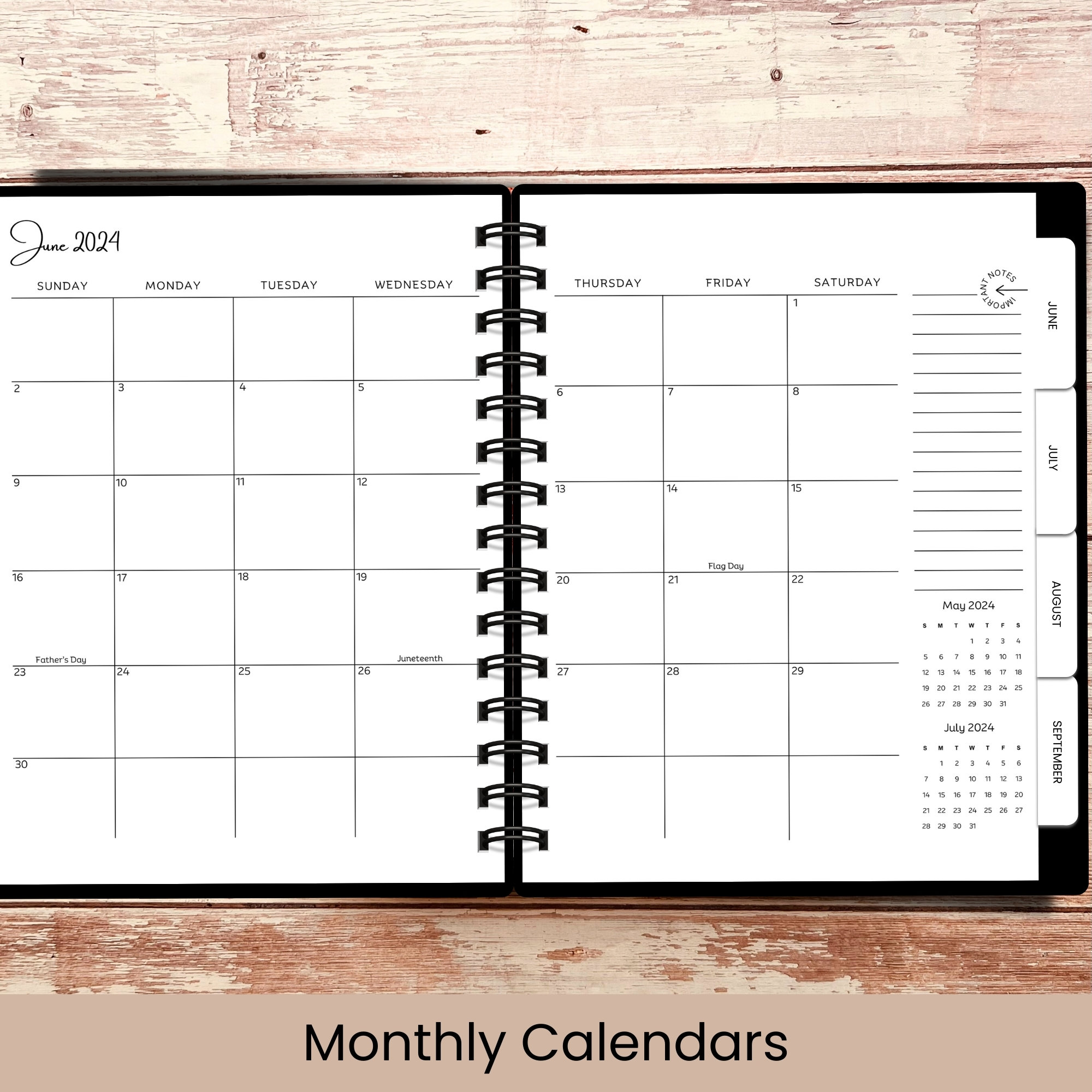 All in One Custom Planner | Daily, Weekly & Monthly Layouts | 6 Month ...