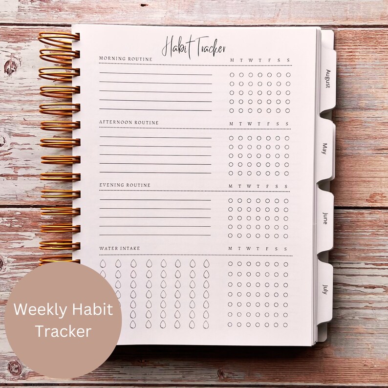 2023 2024 personalized monthly planner choose your start month 12 month