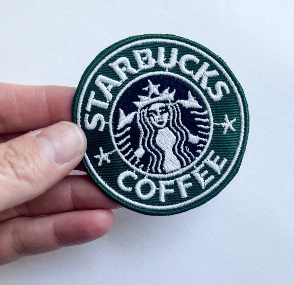 STEAM Starbucks logo emblem sticker, A type, 1 pc.