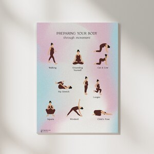 Prenatal Yoga Poster for 3rd Trimester DIGITAL DOWNLOAD Pregnancy Yoga Yoga  Third Trimester Baby Shower Gift 8x10, 16x20 -  Canada