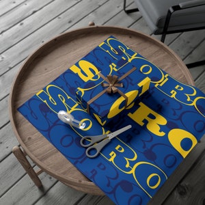 SGRho Inspired Stacked Soror Gift Wrap Papers