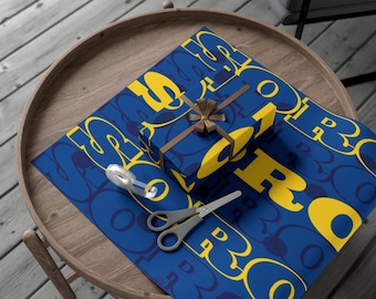 SGRho Inspired Stacked Soror Gift Wrap Papers
